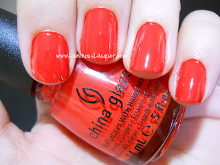 China Glaze - Roguish Red 