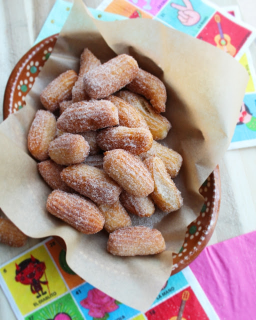 Churros de azúcar