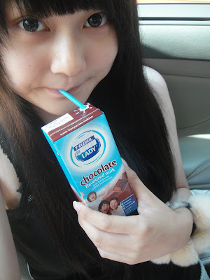 we are not lessbian okay melacca my favourite chocolate milk and 