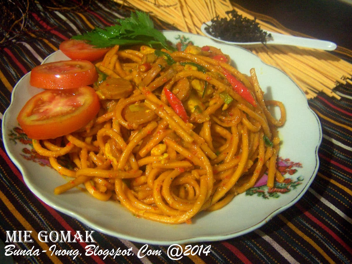 DAPUR BUNDA INONG: MIE GOMAK GORENG