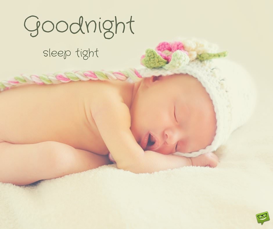 Good Night Sleep Tight Baby Pics for Whatsapp