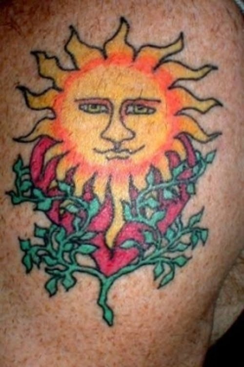 sun tattoos designs_28. wallpaper Wonderful Sun Tattoo