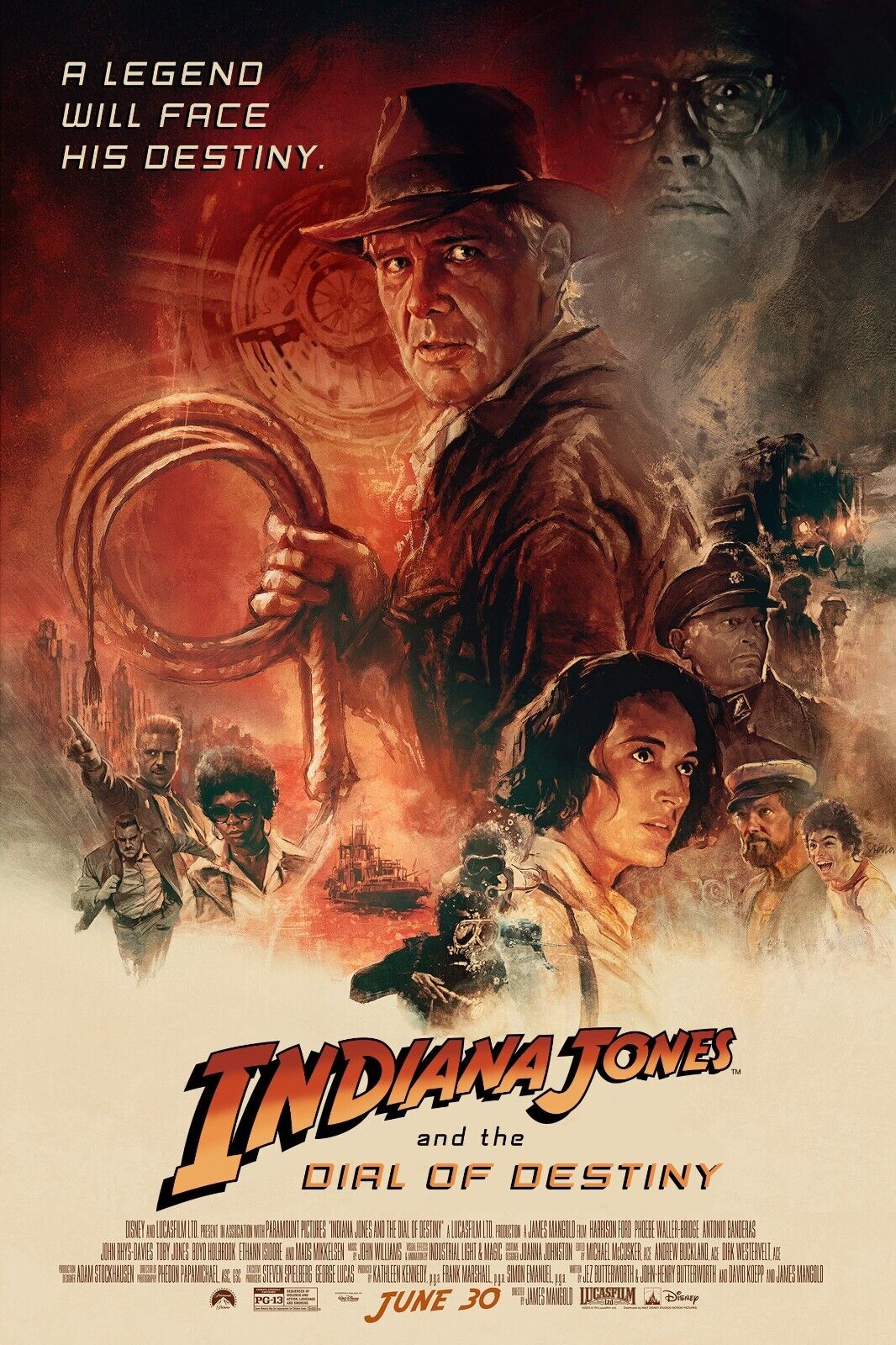 Indiana Jones and Temple of Doom - Movie Poster - US Version #2