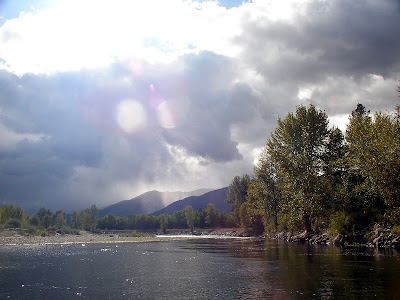 Clark Fork river in September - photo by Jack Mauer