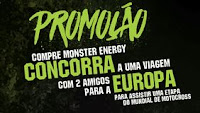 Concorra Viagem Europa na PromoÃ§Ã£o Monster Energy 