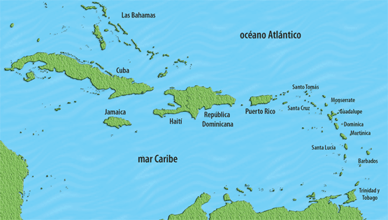 Geografia de Puerto Rico Isla del Caribe