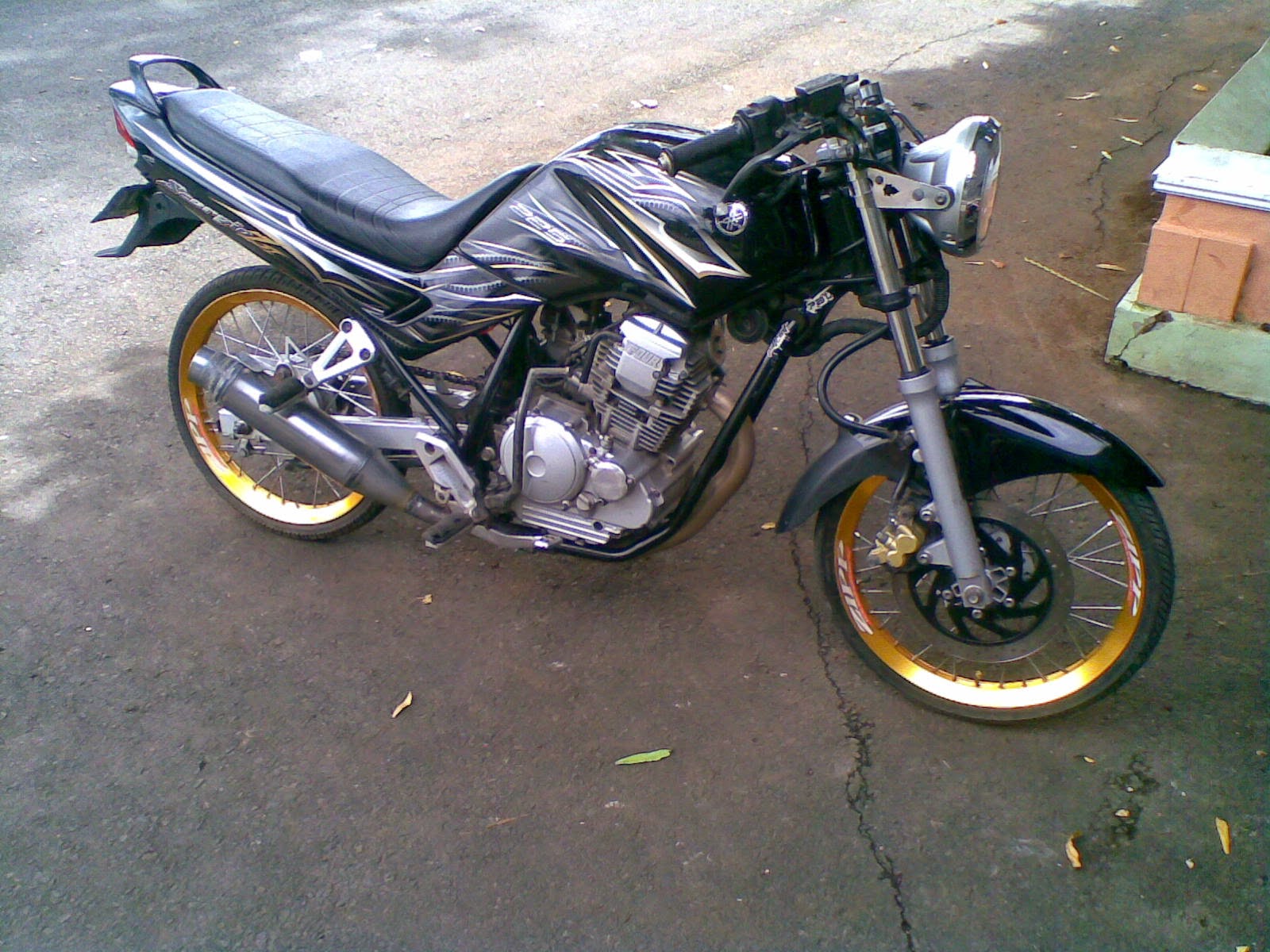 Kumpulan Modifikasi Motor Jupiter Z 2008 Warna Hijau Terlengkap