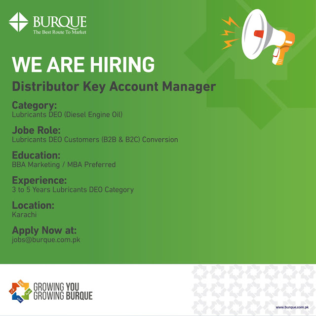 Burque Corporation Limited Latest Jobs in Karachi March 2024