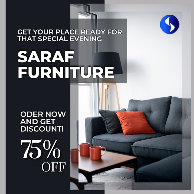 If you’re someone who doesn’t want to buy unnecessary items that you have to throw away after a few months then investing with Saraf furniture would be a great choice.