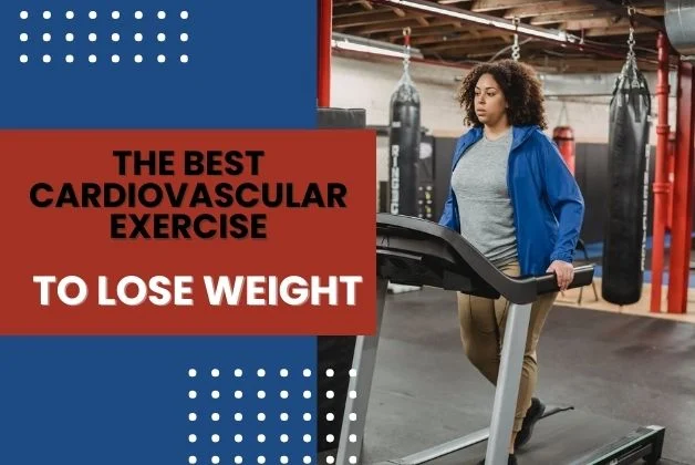 Woman on Treadmill Doing Best Cardiovascular Exercise to Lose Weight