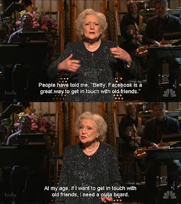 Betty White's Comment About Facebook