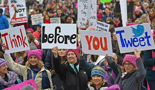 Sexist, Vulgar Posts On Women's Marches Rebound On Officials