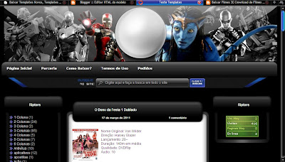 Template Editavel 2011 Blogger
