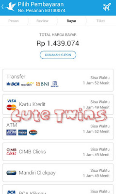 cara memesan tiket pesawat traveloka