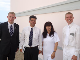 Elder Bond and Elder Brady W/Sister de Sousa