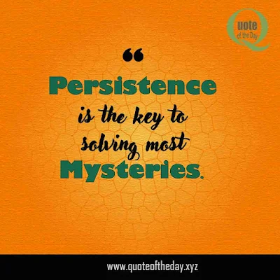 Quotes About Persistence