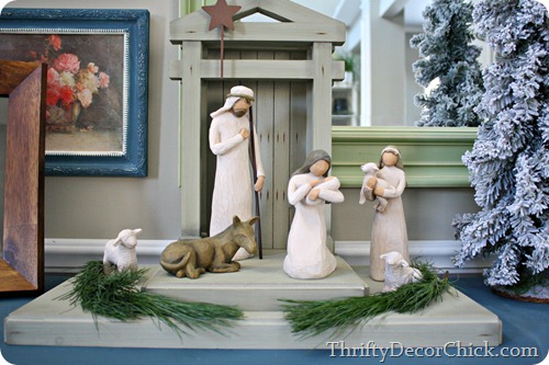 willow tree nativity