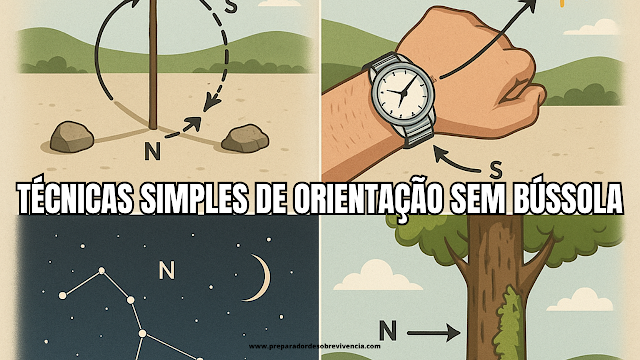 Técnicas Orientação sem Bússola