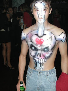 Body Paint Skull