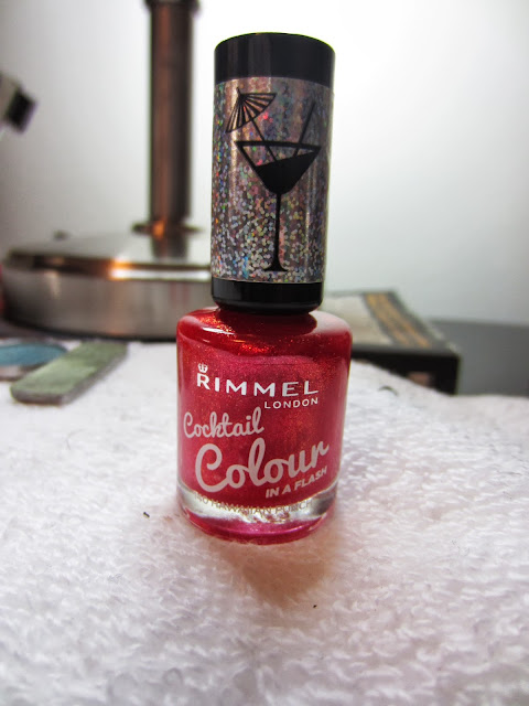 rimmel cocktail colour nail polish hawaiian punch photo swatch review