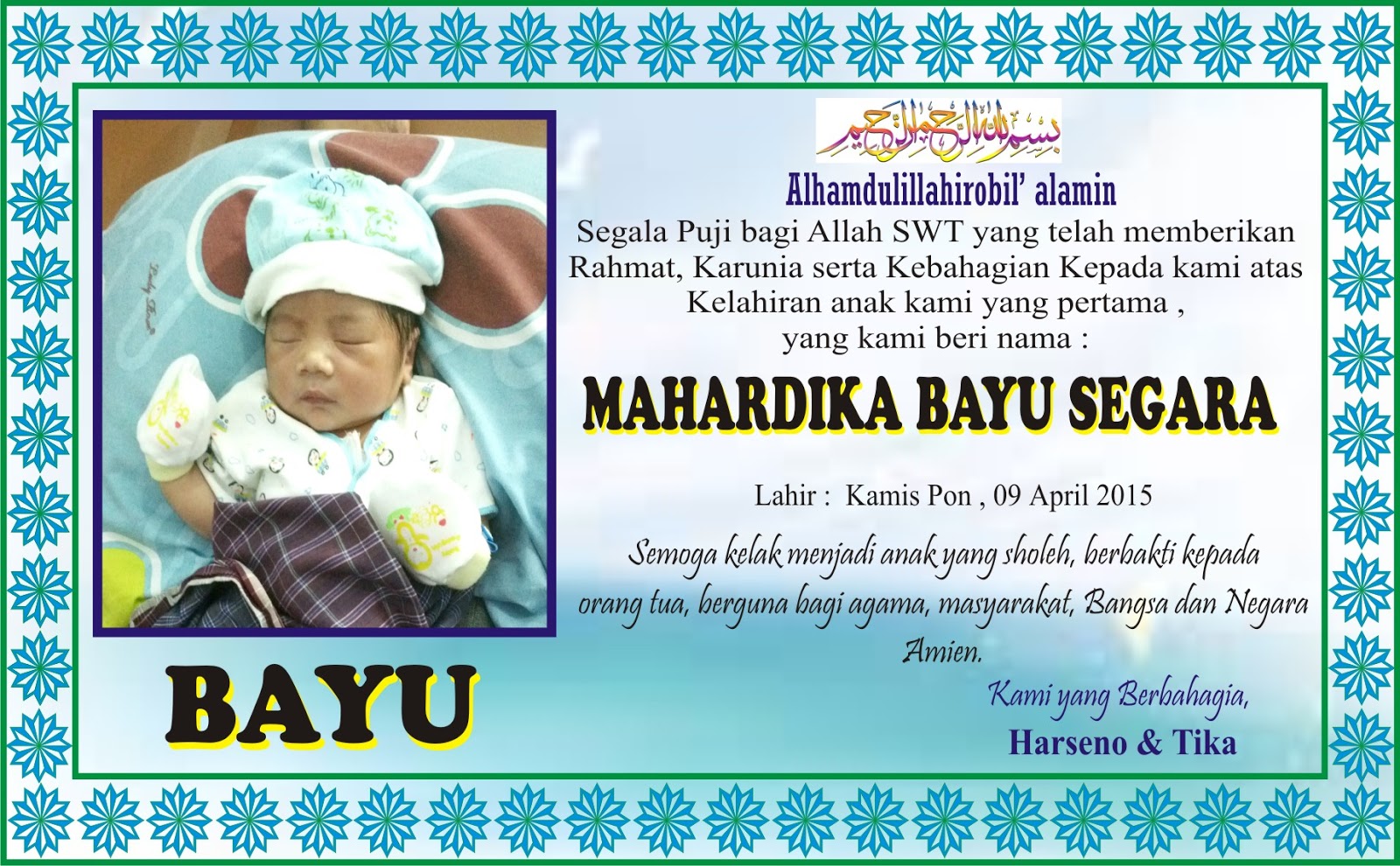  DESAIN  NAMA  BAYI 