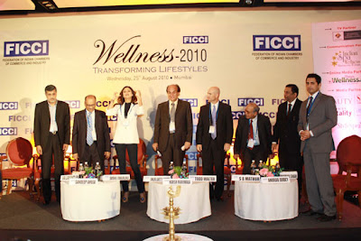  Shilpa Shetty fill full her dream by attending at FICCI Beauty & Wellness Seminar 