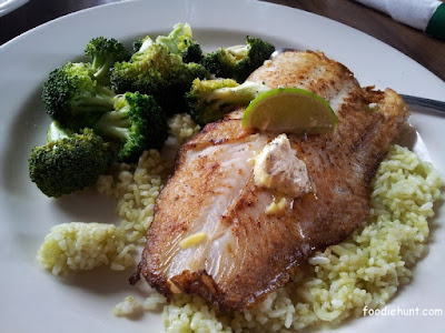 TEQUILA-LIME FISH STEAK