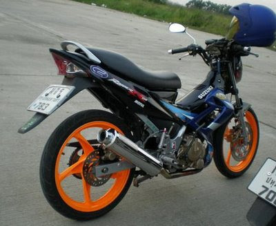 Extrme Modification Motorcycle: Modifikasi Motor Thailand Suzuki Raider