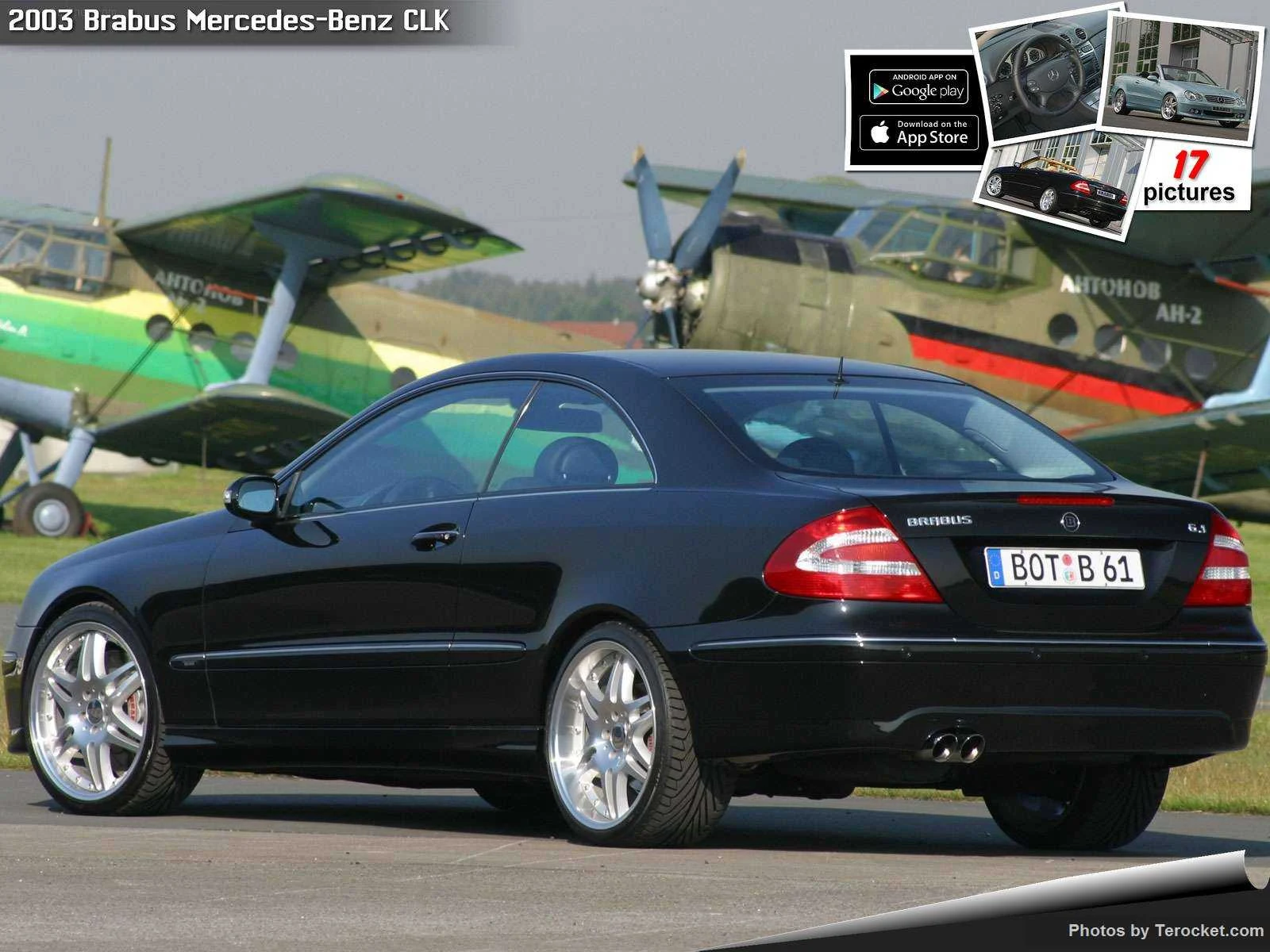 Hình ảnh xe ô tô Brabus Mercedes-Benz CLK 2003 & nội ngoại thất