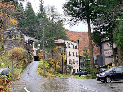 雨の栃尾又温泉