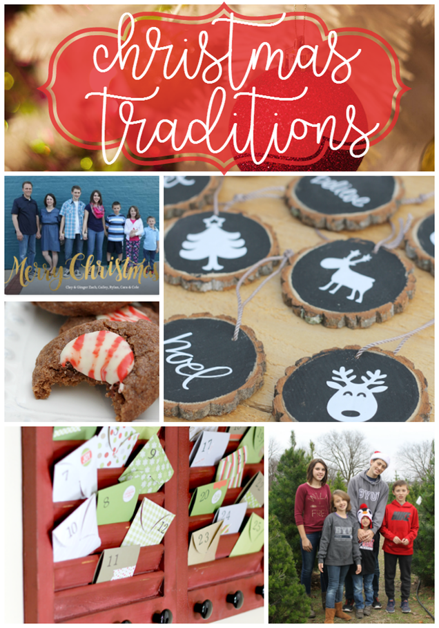 Christmas Traditions at GingerSnapCrafts.com