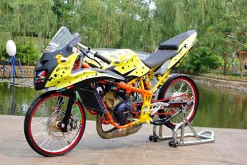 Modifikasi Ninja Rr Mono 250 150 Fi Full Fairing Bagus 