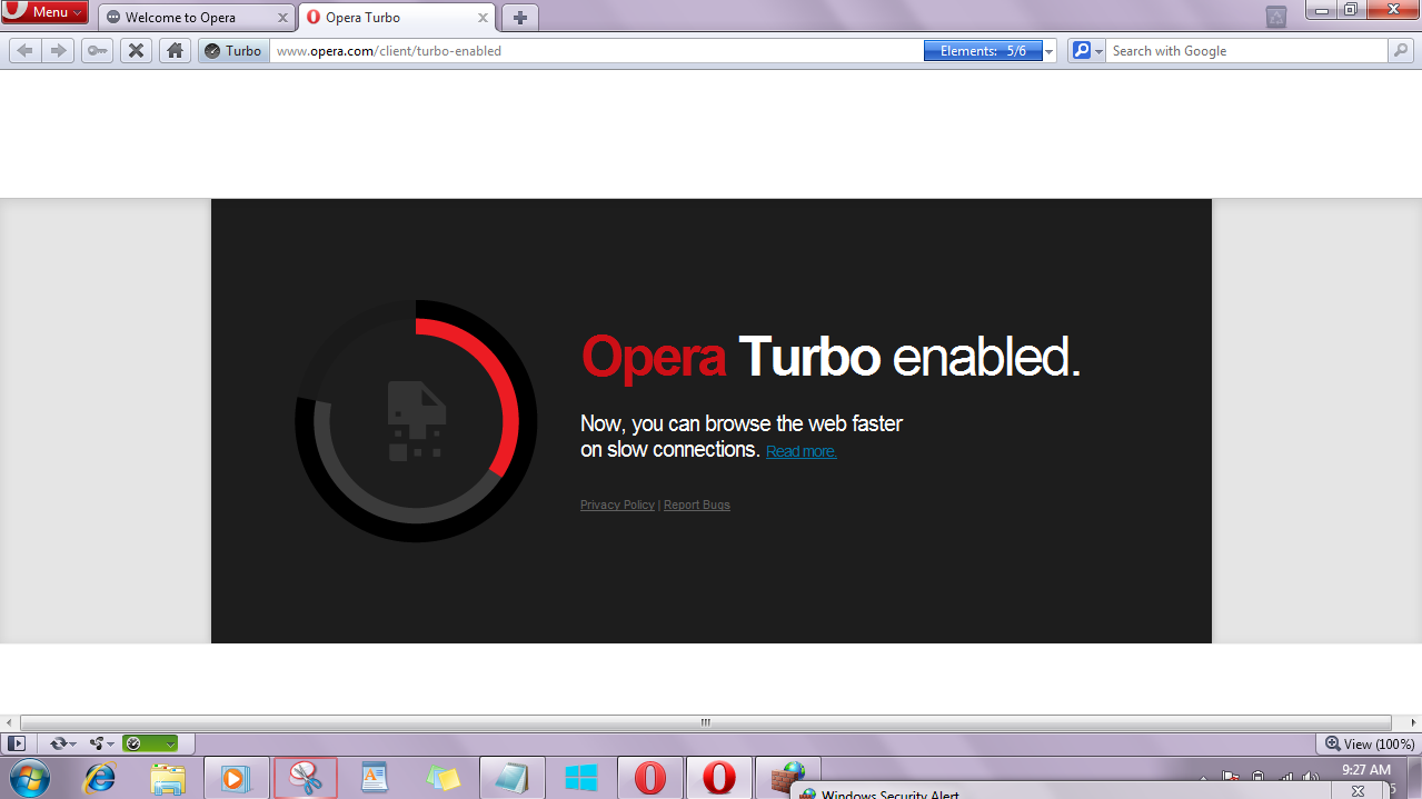 Belajar International: Cara Mengaktifkan Turbo Di Opera Mini PC Versi 11