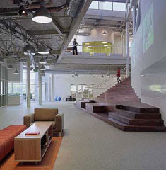 interior design ideas of google headquarters