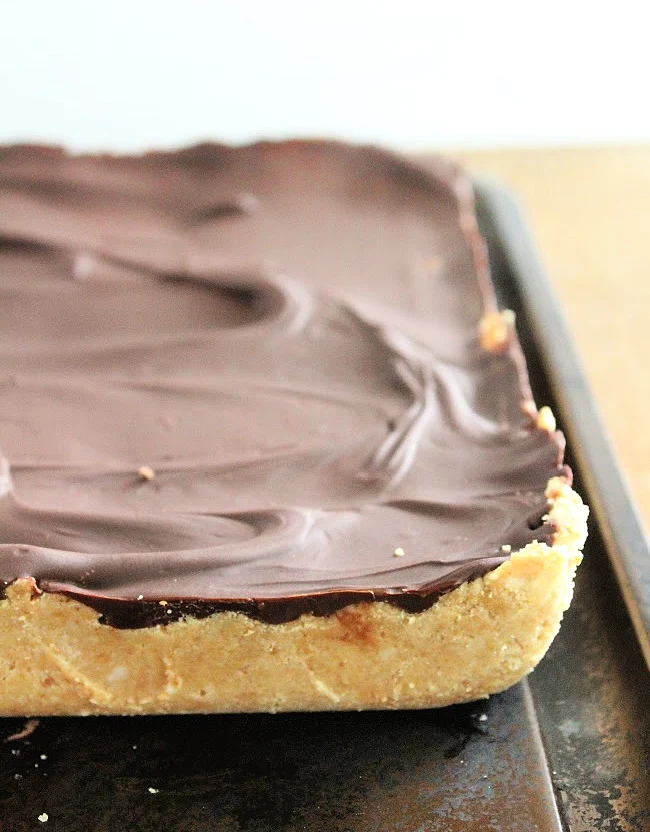 No Bake Peanut Butter Bars- Recipes My Mom Gave Me