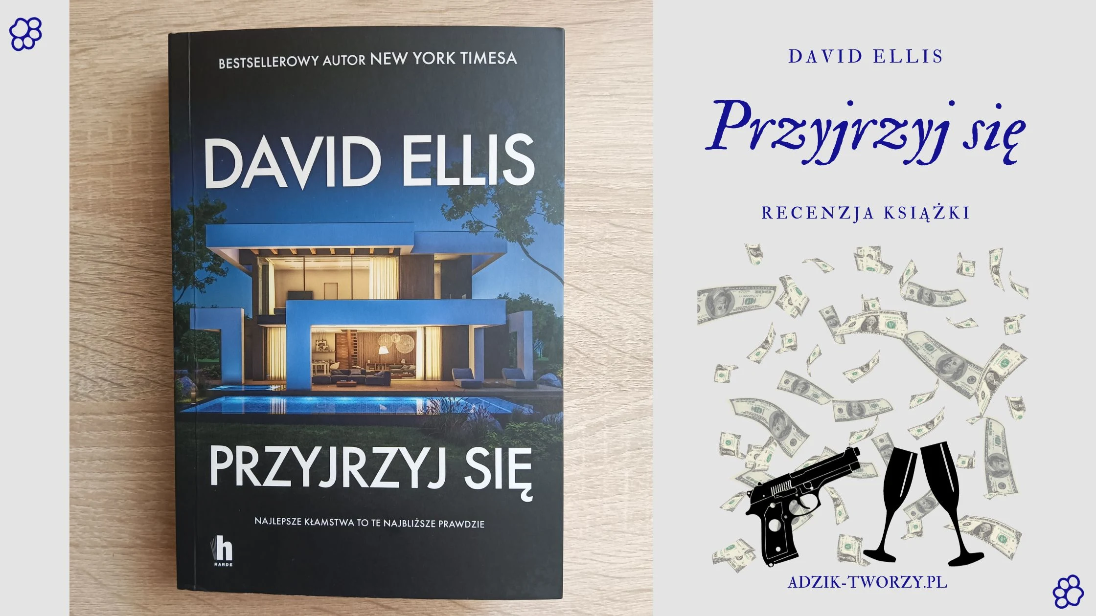 Recenzja książki "Przyjrzyj się" David Ellis - Blog DIY Adzik-tworzy.pl