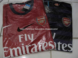 jual baju bola grade original arsenal