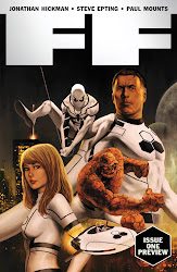 Noticia rapida: Confira o preview da “polêmica” FF #1, da Marvel!