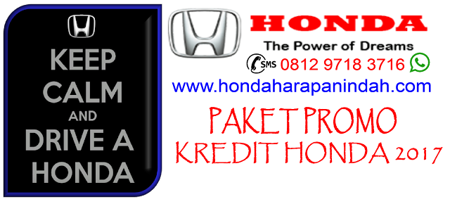 PAKET PROMO KREDIT HONDA 2017