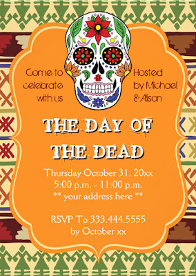  Day of the Dead | Classic Mexican Sugar Skull Card