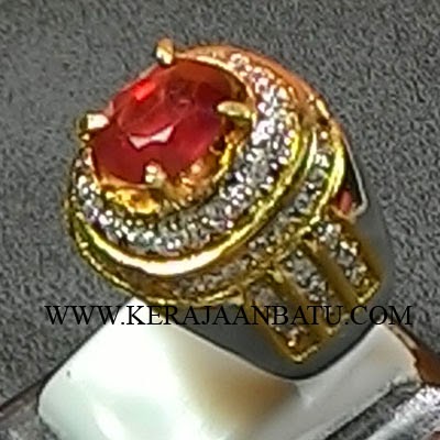 NATURAL RUBY CORUNDUM BERMEMO KODE KB37