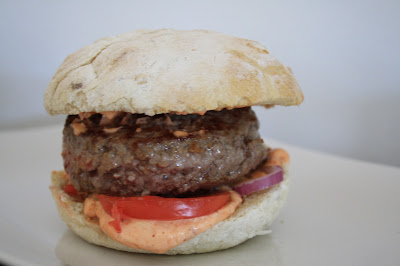 ricetta hamburger mediterraneo