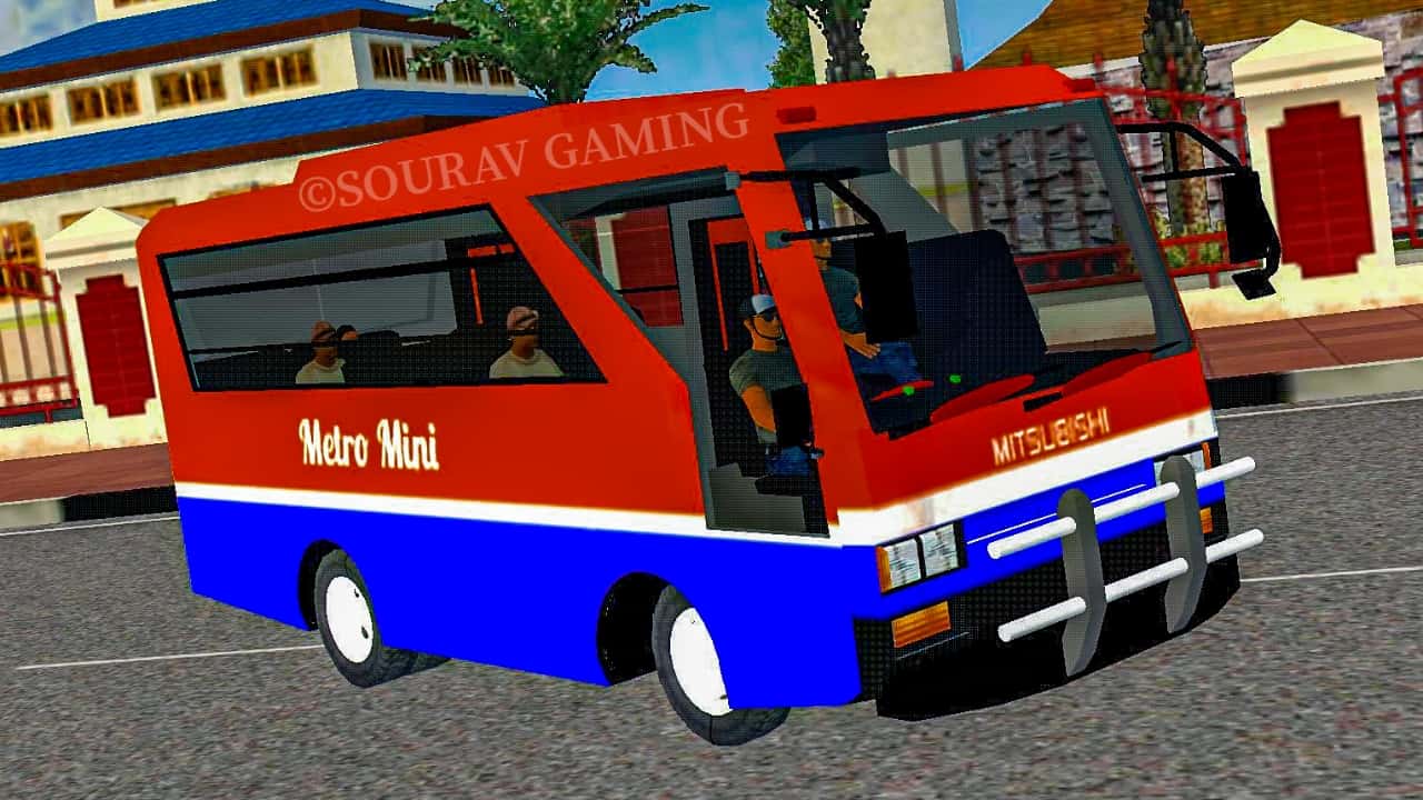 Download Mini Bumel Bus Mod For BUSSID  Sourav Gaming