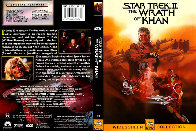 Star Trek II: The Wrath of Khan DVD Cover - Cover Addict 