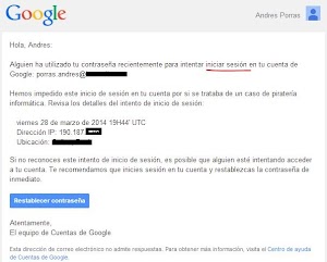 Cómo detectar actividad inusual en tu Cuenta de Google