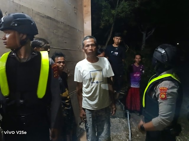 Di masa hitung suara polsek kuta selatan gabung dengan Rainmas polda bali Amankan Wilayah dan pantau ogoh- ogoh 