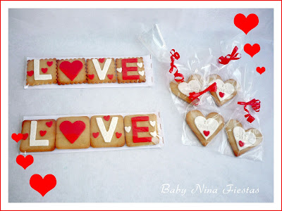 galletas decoradas san valentin