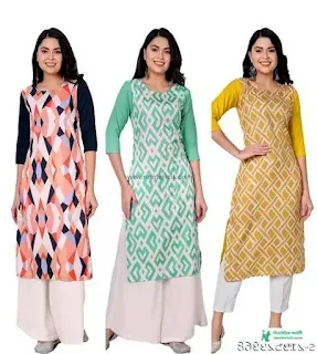 Long Kurti Designs - Girls Kurti Designs 2023 - Kurti Collection Images - Ladies Kurti Designs - stylish kurti design - NeotericIT.com - Image no 20