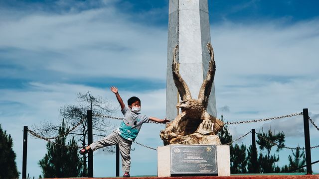 puncak gunung putri