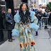 #Brandy out in NYC in a $3,000 #LindseyThornburg coat. 